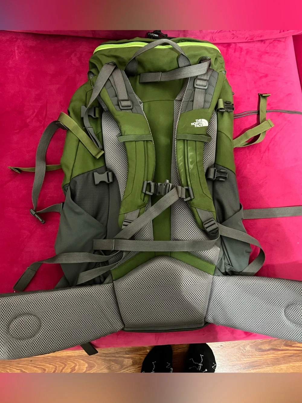 The North Face Terra 35 Green Hiking Backpack